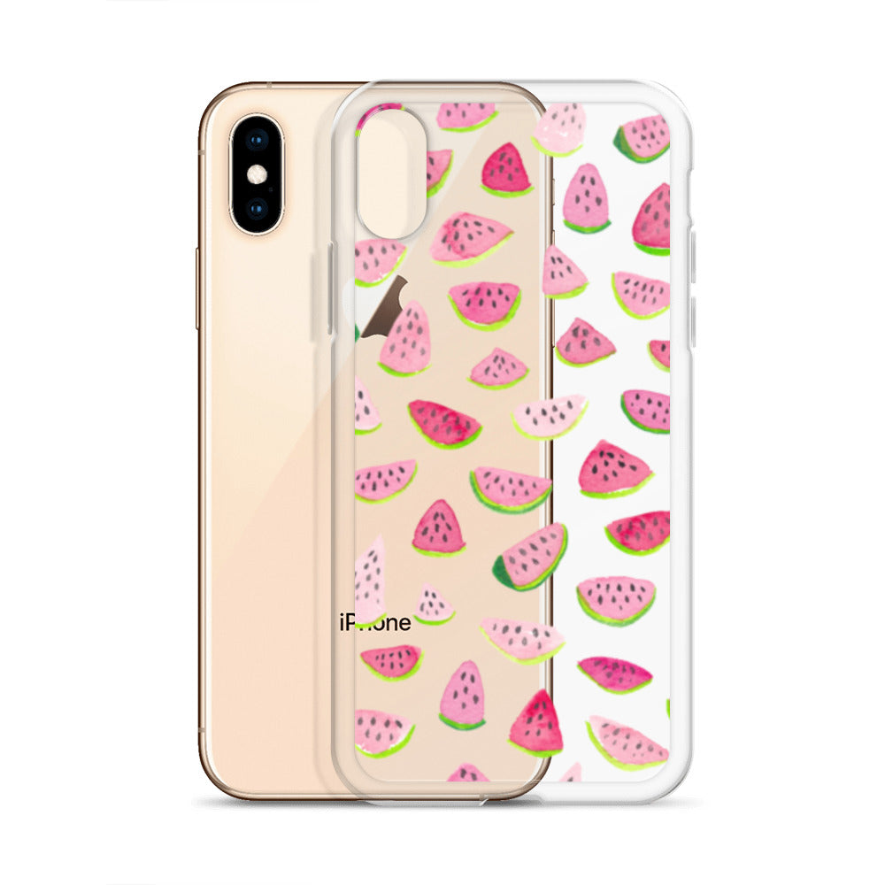 Clear Case for iPhone® Watermelon