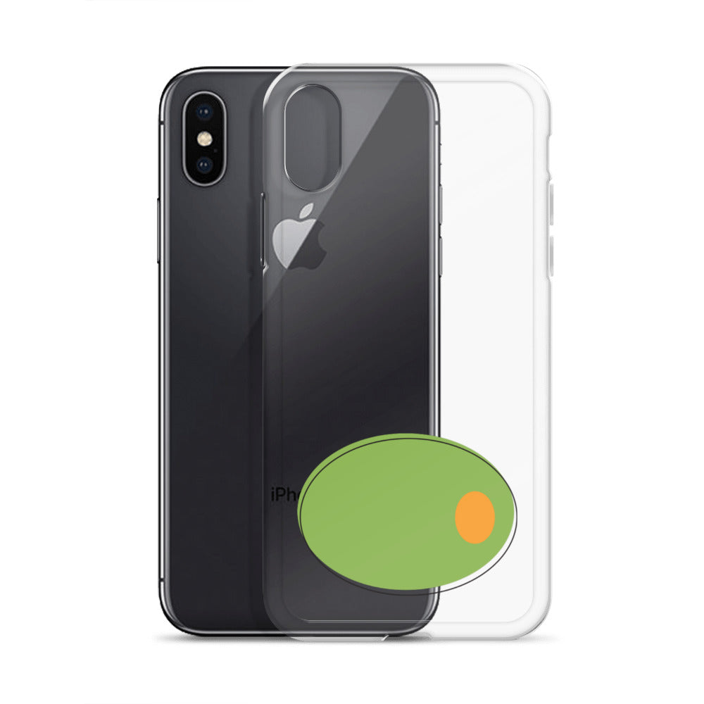 Clear Case for iPhone® Olive