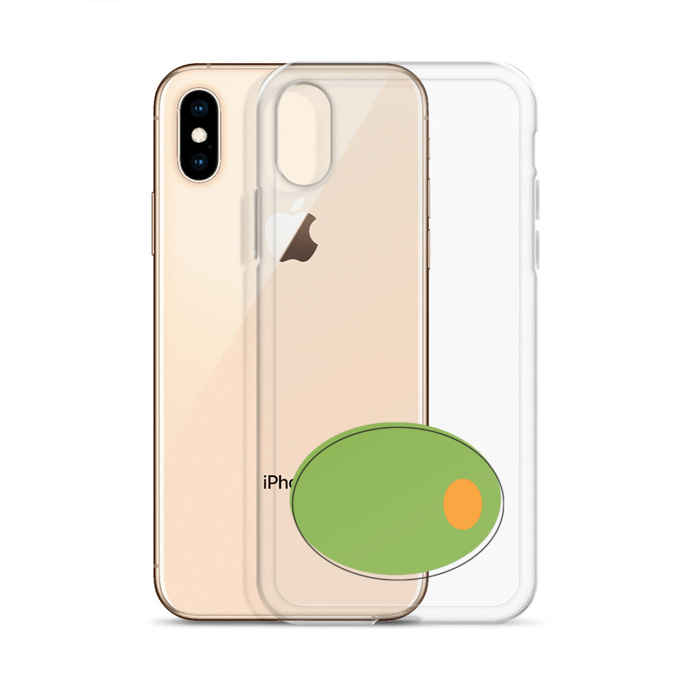 Clear Case for iPhone® Olive