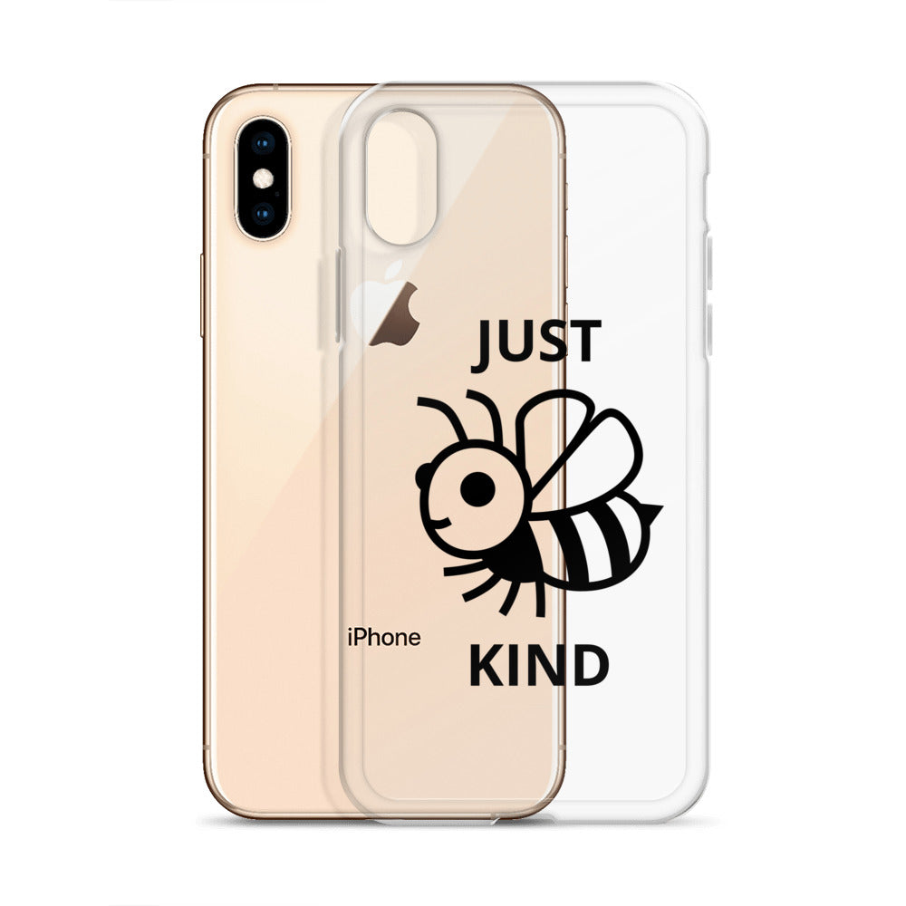 Clear Case for iPhone® Just Be Kind