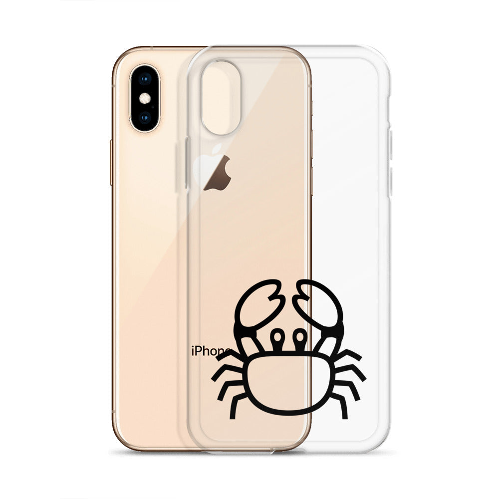 Clear Case for iPhone® Crab