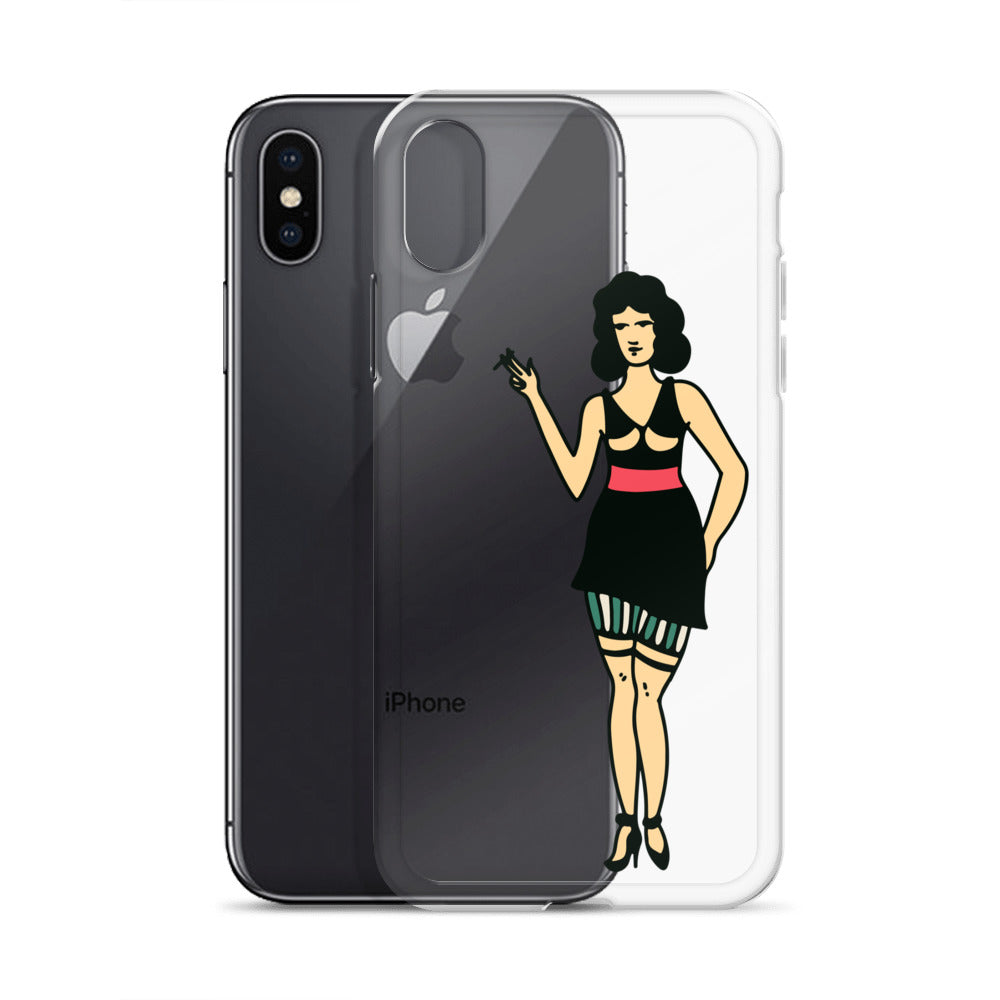 Clear Case for iPhone® Tattoo Woman 2