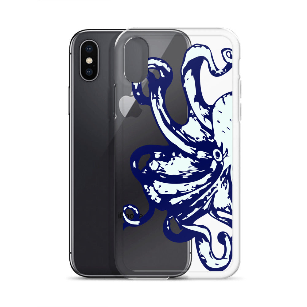 Clear Case for iPhone® Kraken