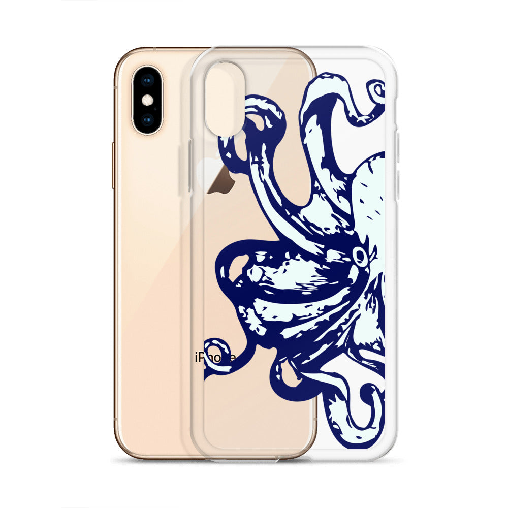 Clear Case for iPhone® Kraken