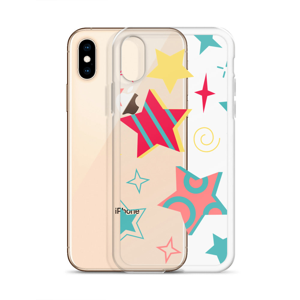 Clear Case for iPhone® 90's Stars