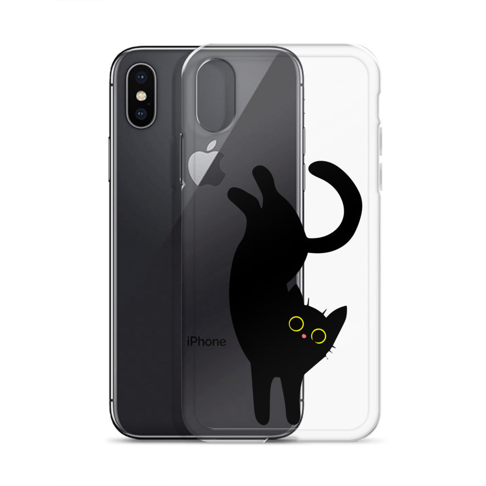 Clear Case for iPhone® Playful Cat