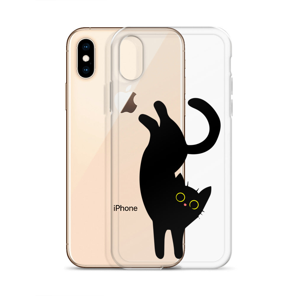 Clear Case for iPhone® Playful Cat