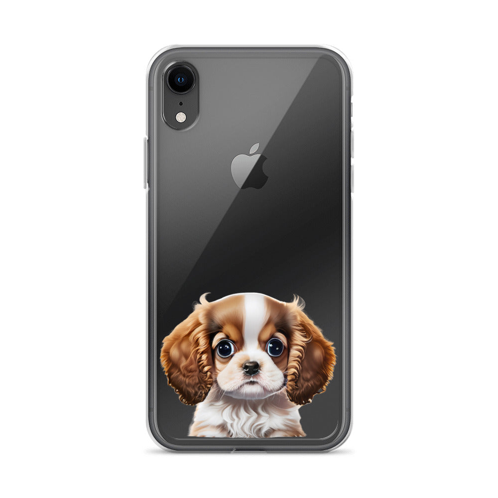 Clear Case for iPhone® Cavelier King Charles Spaniel Puppy