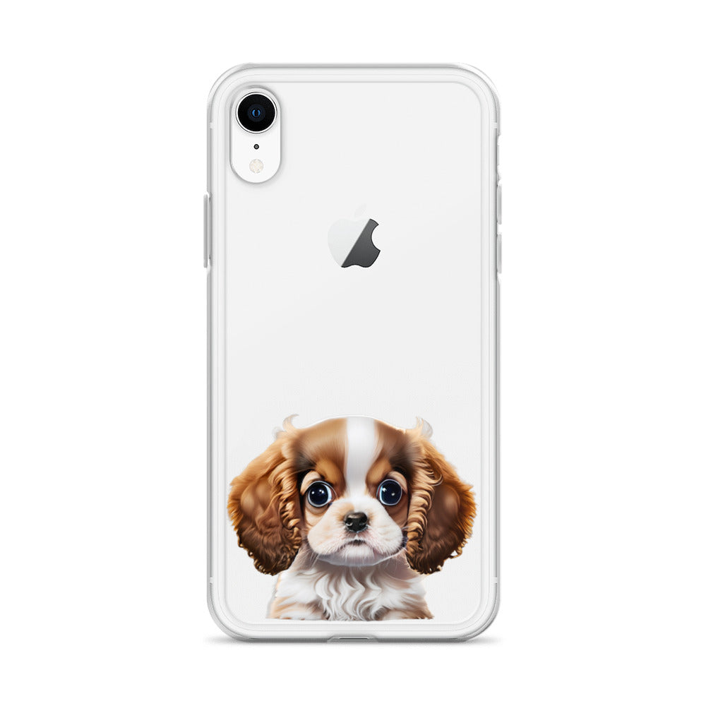 Clear Case for iPhone® Cavelier King Charles Spaniel Puppy