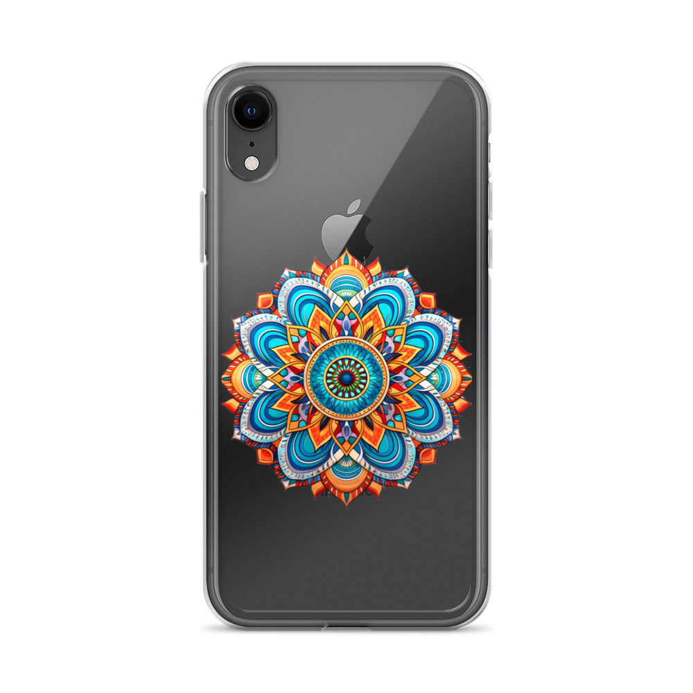 Clear Case for iPhone® Mandala 1