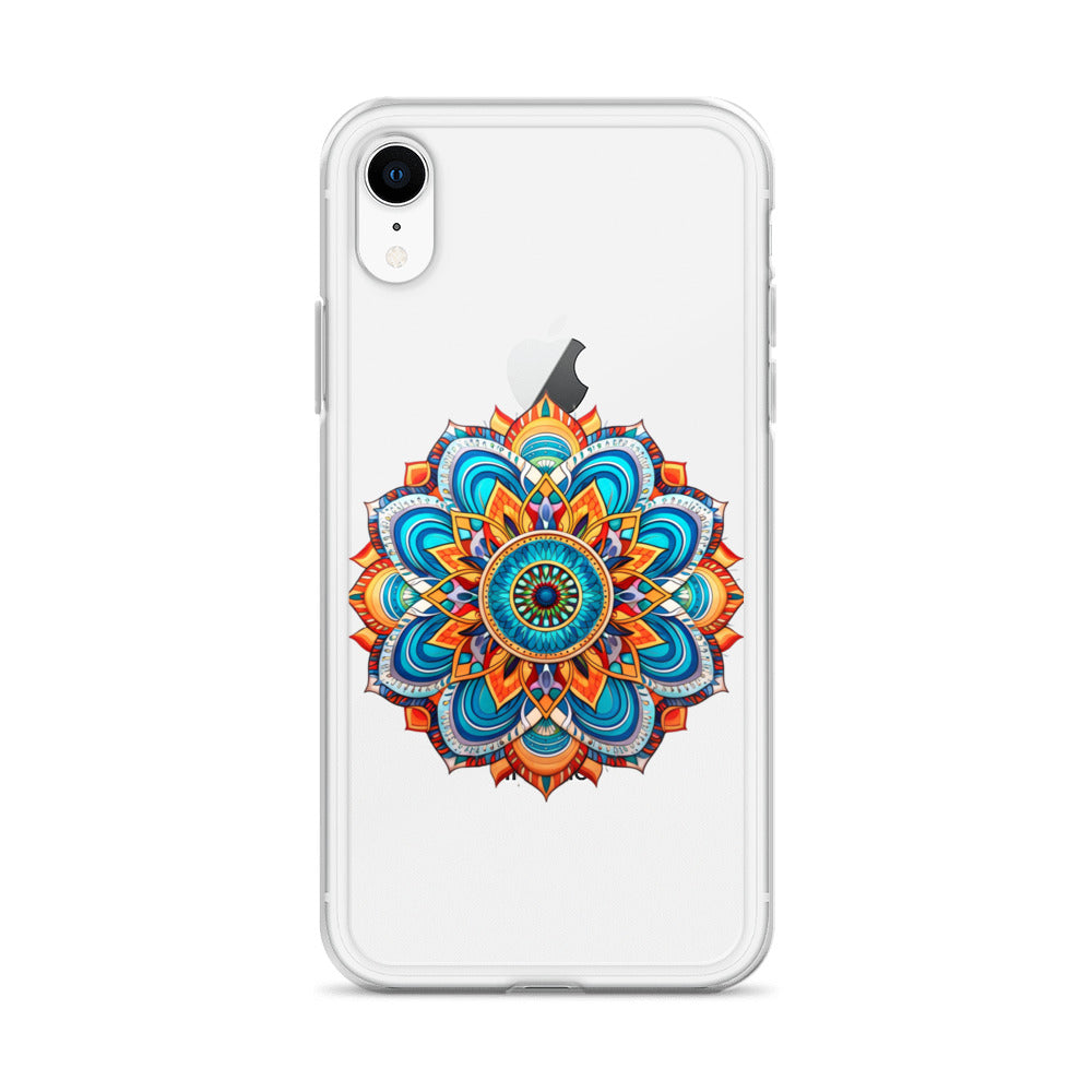 Clear Case for iPhone® Mandala 1