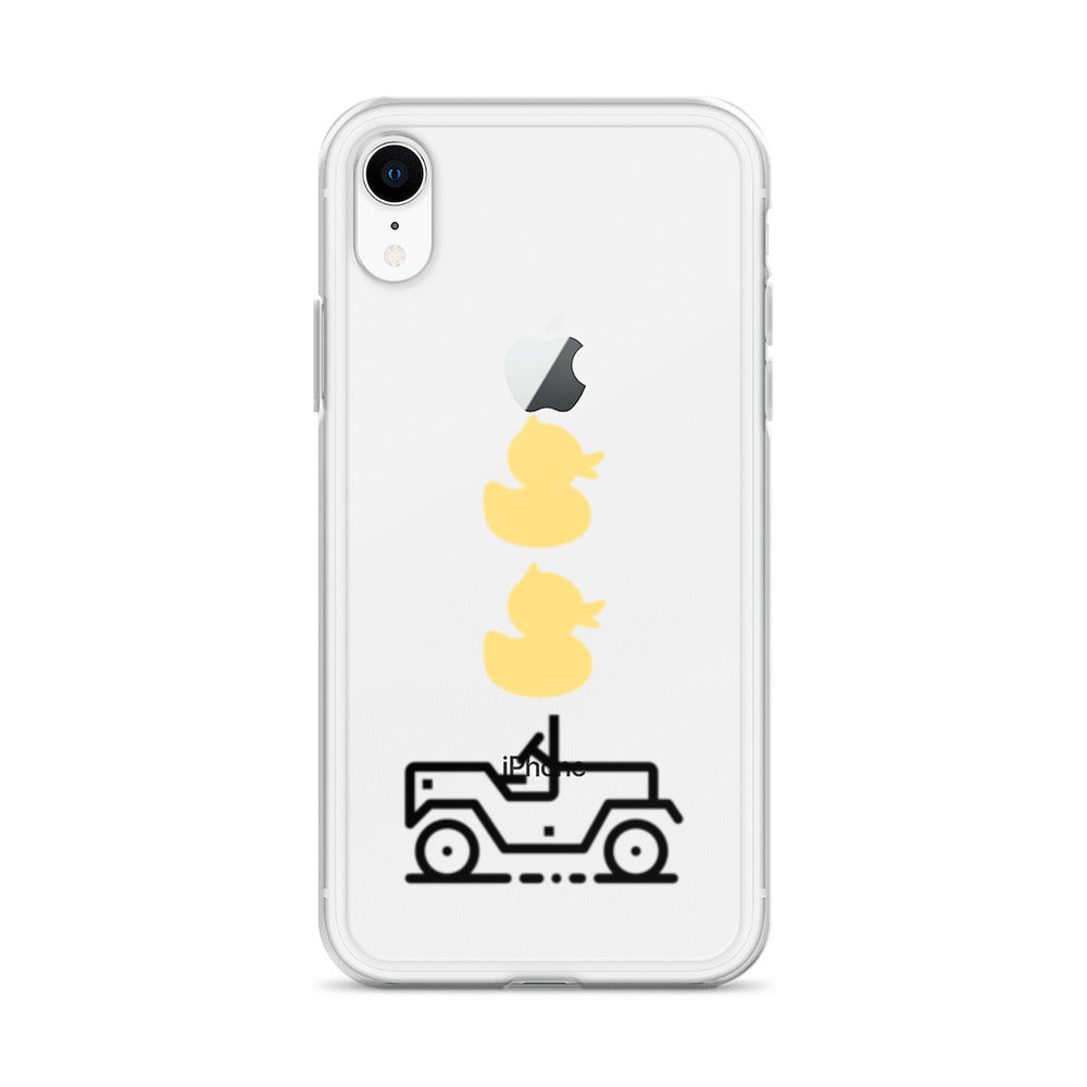 Clear Case for iPhone® Duck Duck 4x4