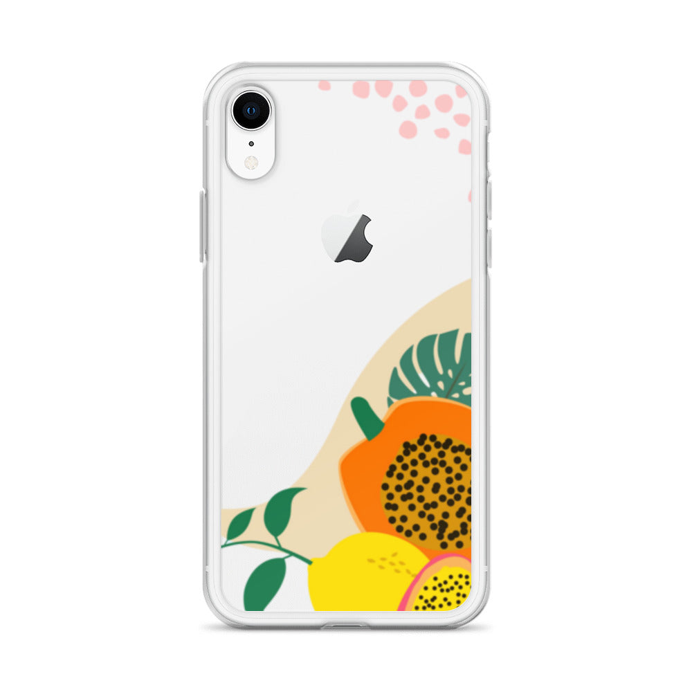 Clear Case for iPhone® Fruity