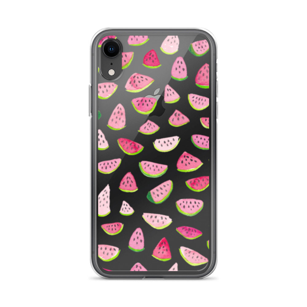 Clear Case for iPhone® Watermelon