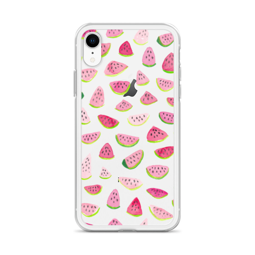 Clear Case for iPhone® Watermelon