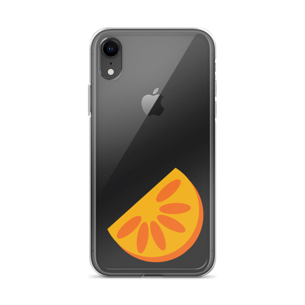 Clear Case for iPhone® Orange