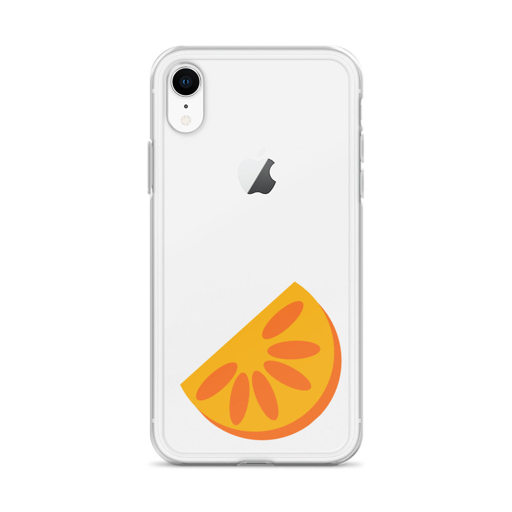 Clear Case for iPhone® Orange