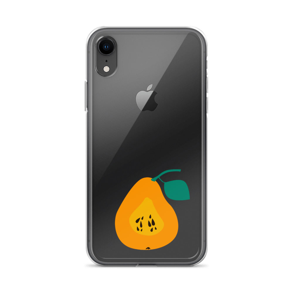 Clear Case for iPhone® Pear