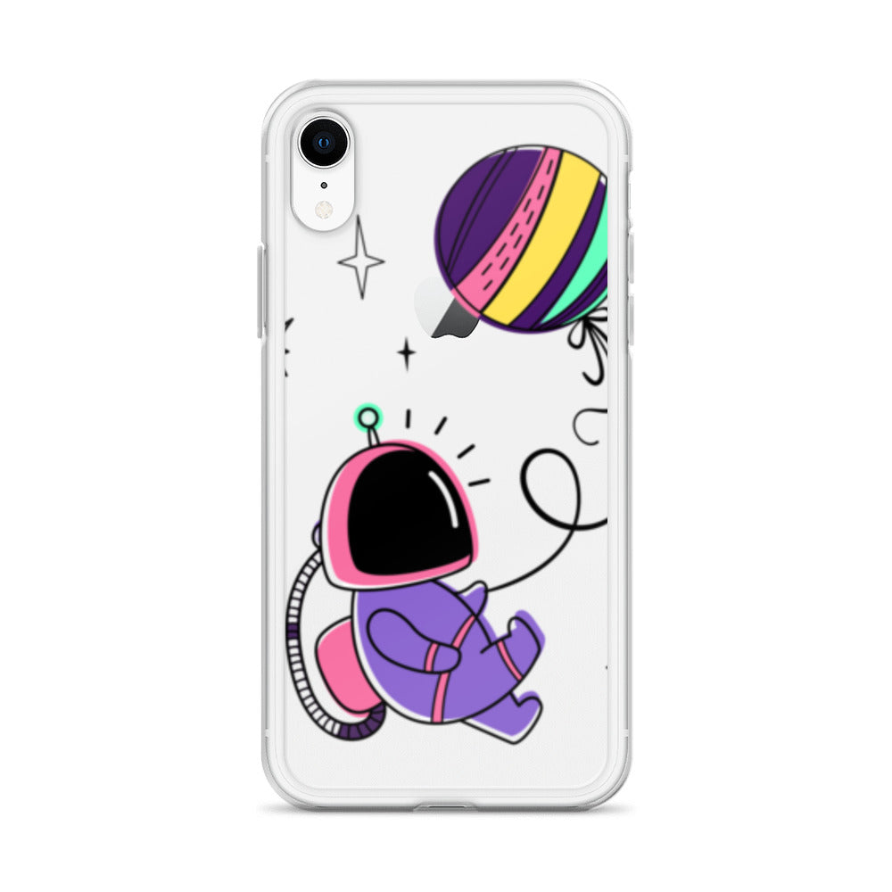 Clear Case for iPhone® Astronaut 2