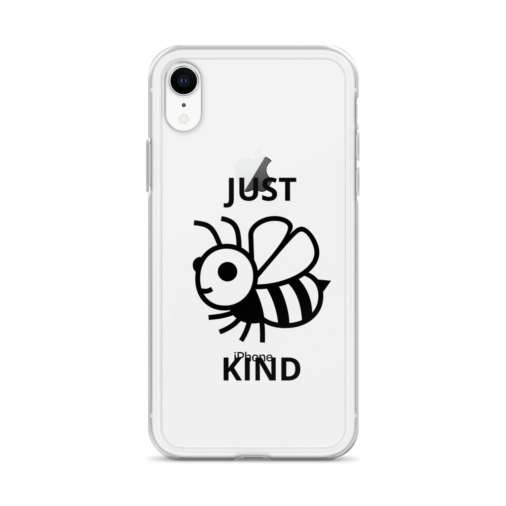 Clear Case for iPhone® Just Be Kind