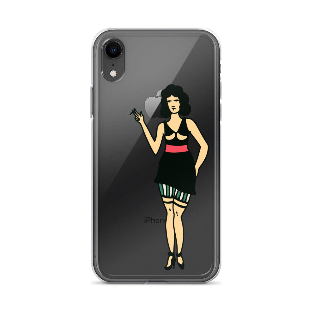 Clear Case for iPhone® Tattoo Woman 2