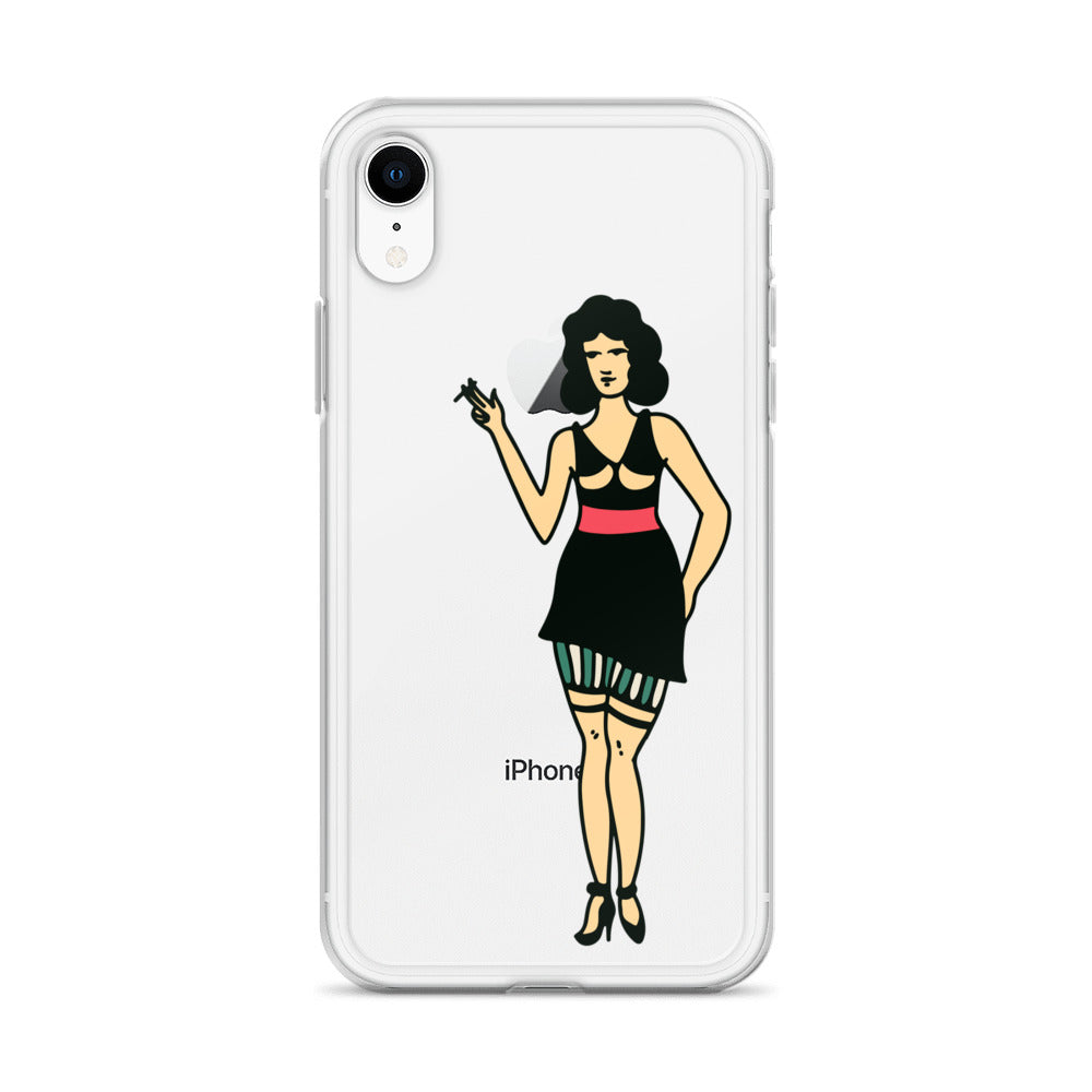 Clear Case for iPhone® Tattoo Woman 2