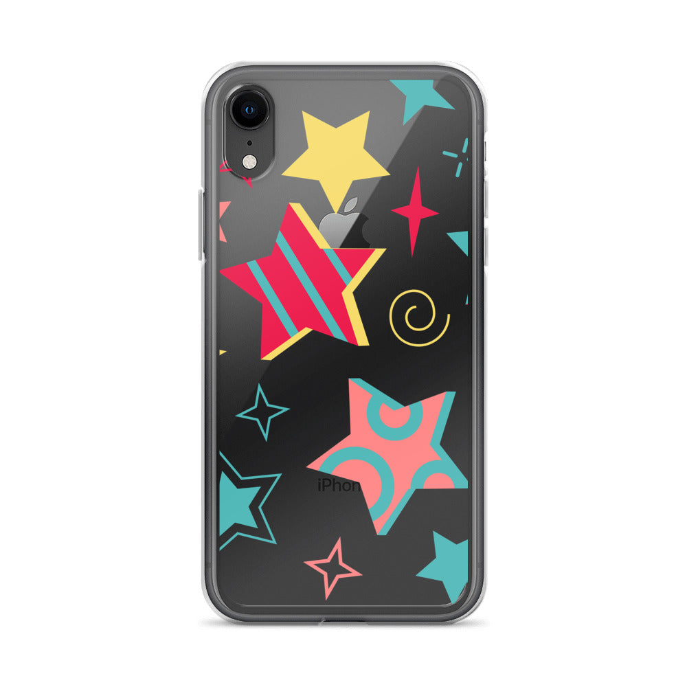 Clear Case for iPhone® 90's Stars