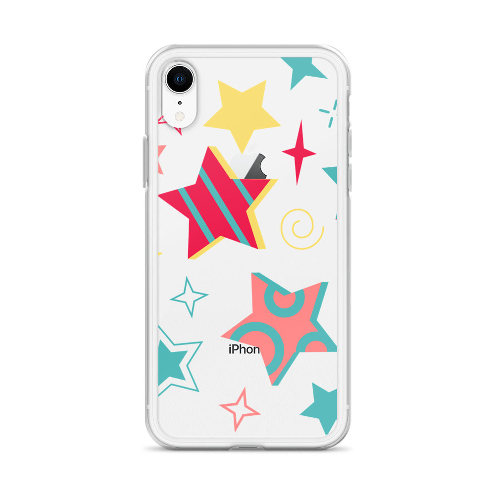 Clear Case for iPhone® 90's Stars