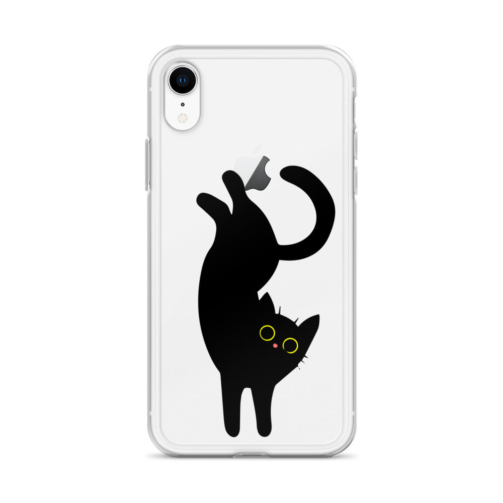 Clear Case for iPhone® Playful Cat
