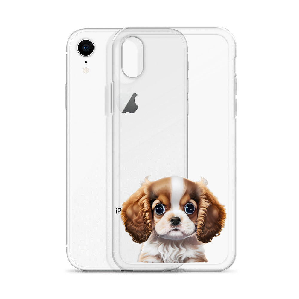 Clear Case for iPhone® Cavelier King Charles Spaniel Puppy