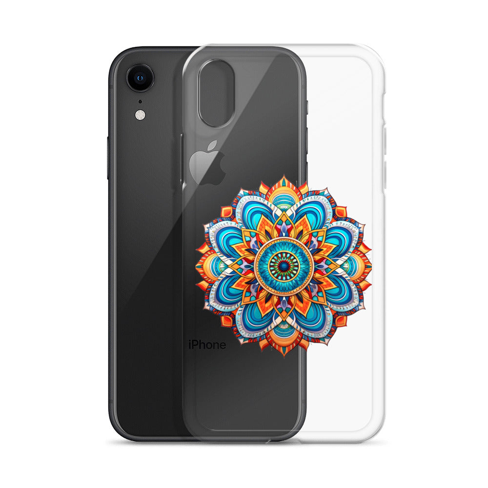 Clear Case for iPhone® Mandala 1