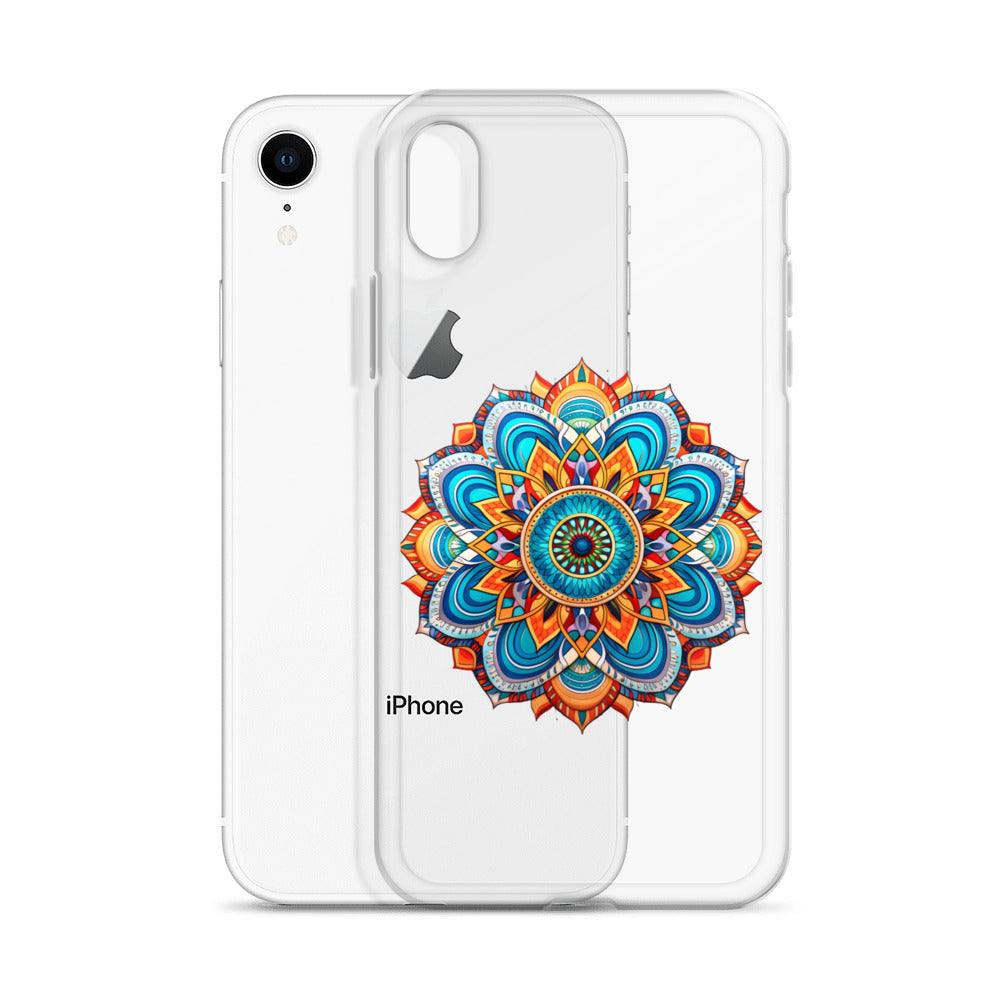 Clear Case for iPhone® Mandala 1