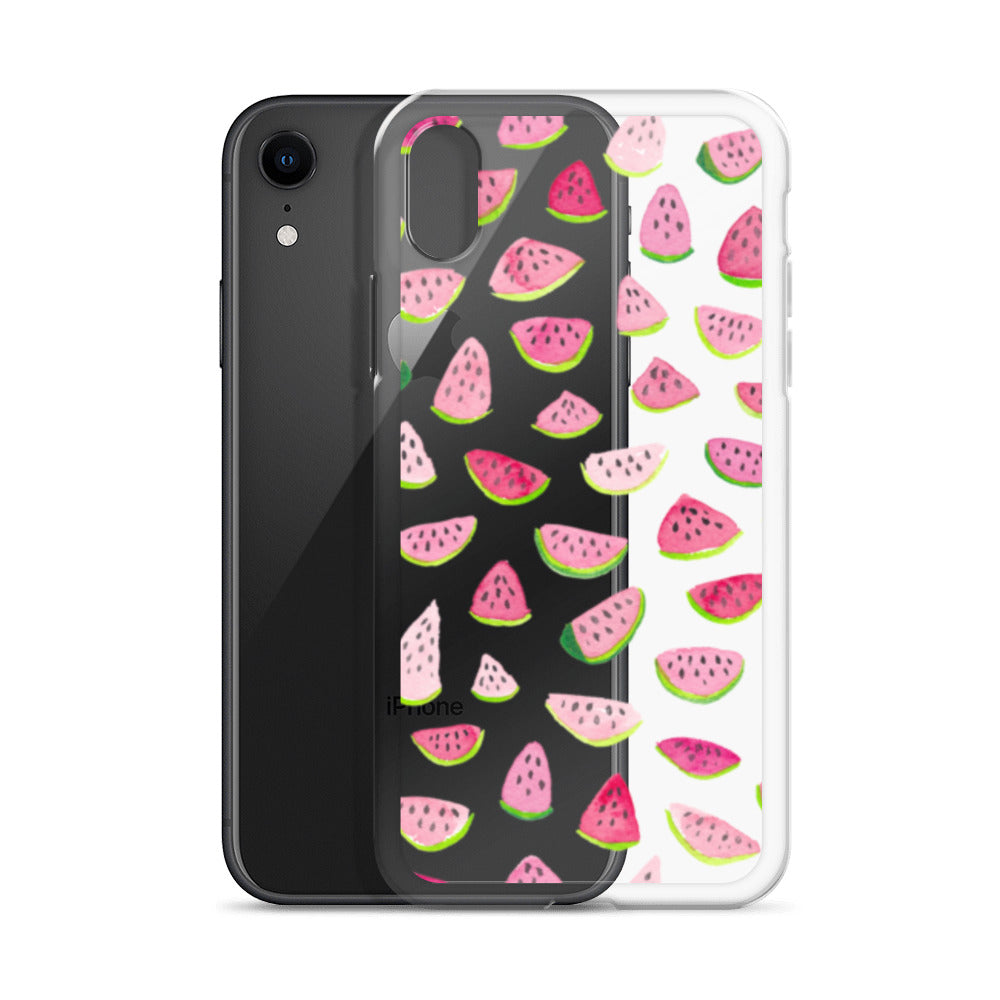 Clear Case for iPhone® Watermelon