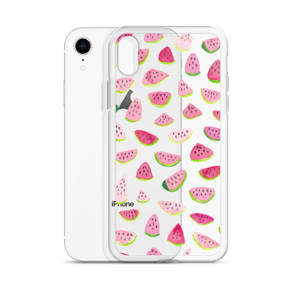 Clear Case for iPhone® Watermelon