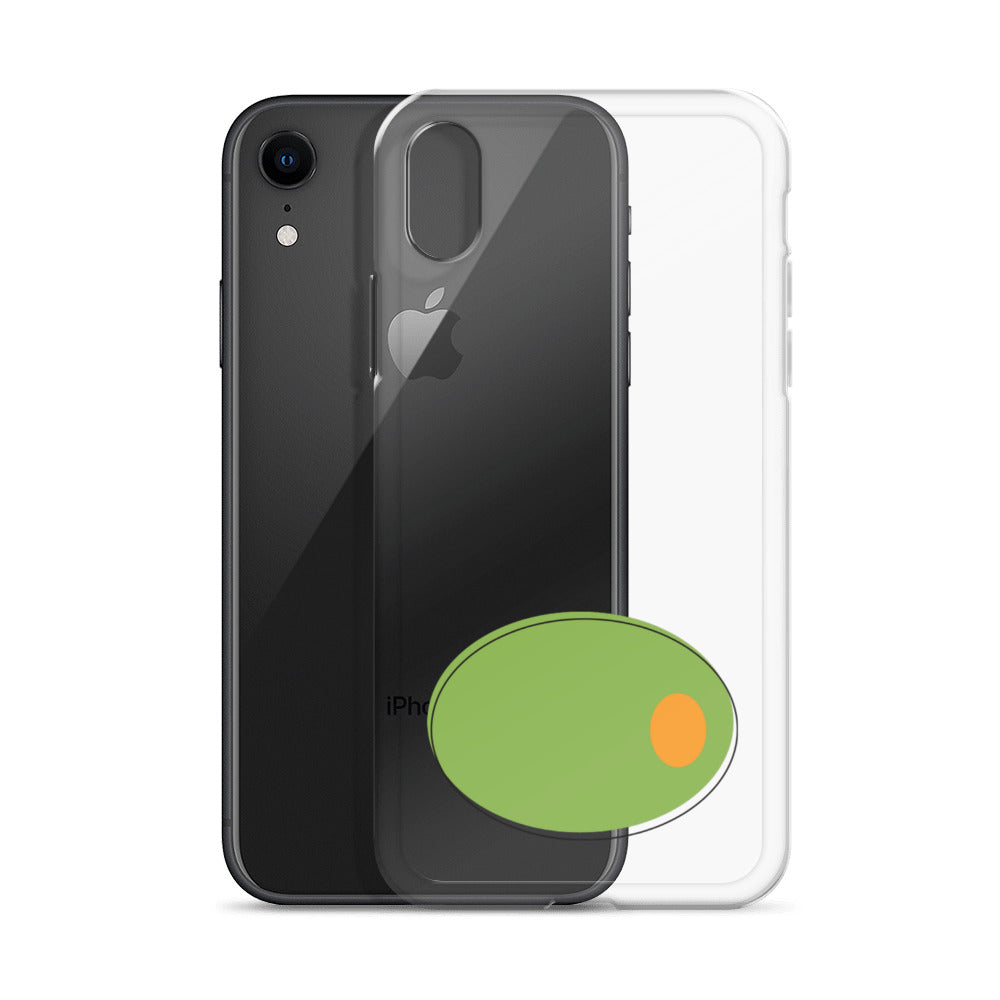 Clear Case for iPhone® Olive