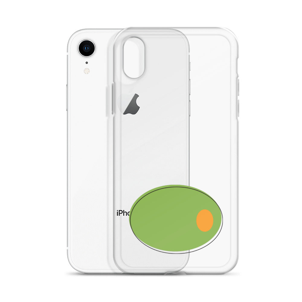 Clear Case for iPhone® Olive