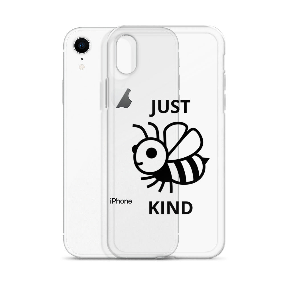 Clear Case for iPhone® Just Be Kind