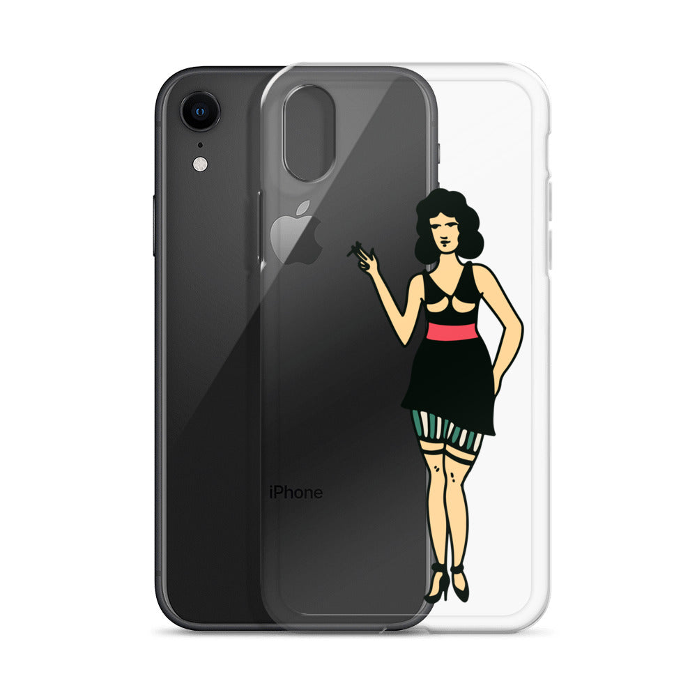 Clear Case for iPhone® Tattoo Woman 2