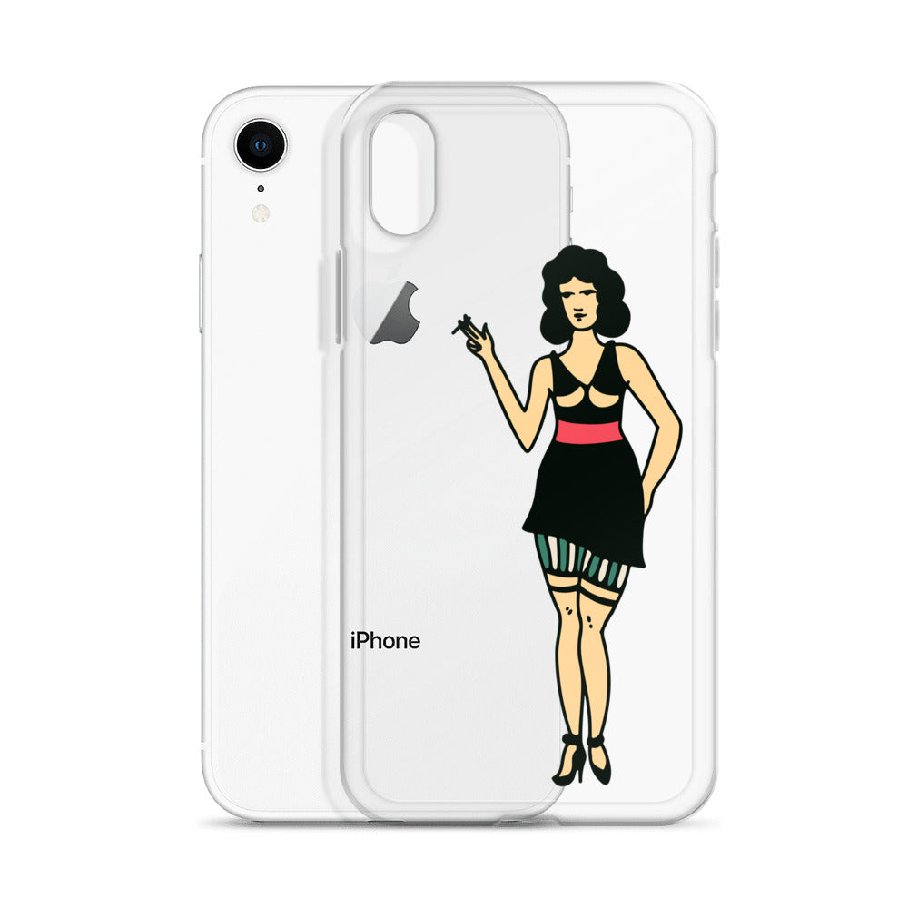 Clear Case for iPhone® Tattoo Woman 2