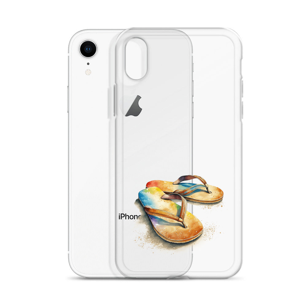 Clear Case for iPhone® Flip Flops