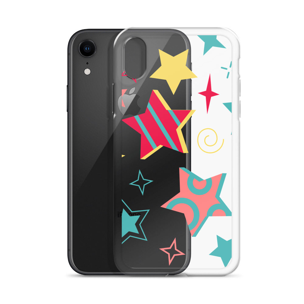 Clear Case for iPhone® 90's Stars