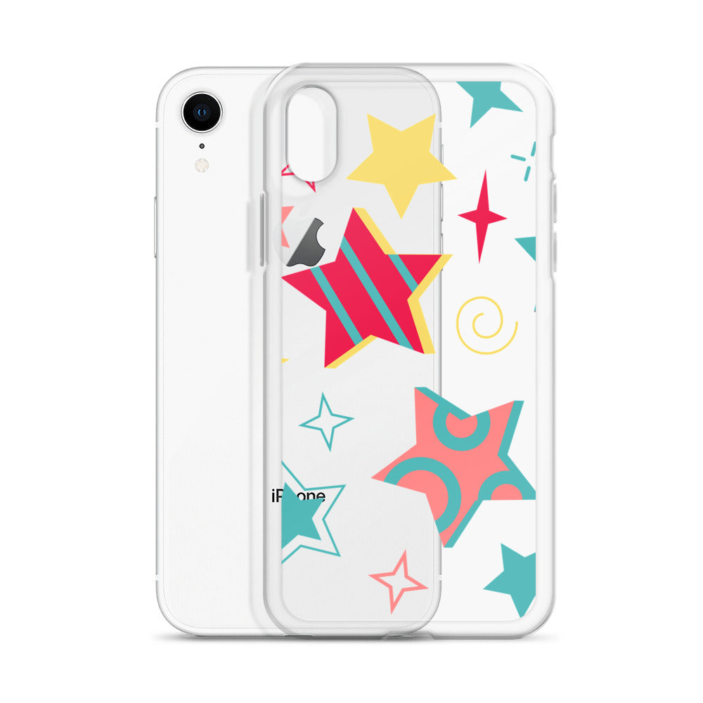 Clear Case for iPhone® 90's Stars