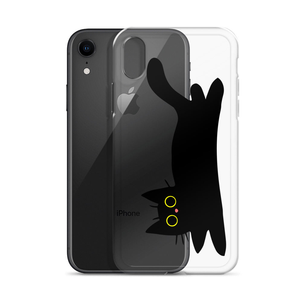 Clear Case for iPhone® Black Cat