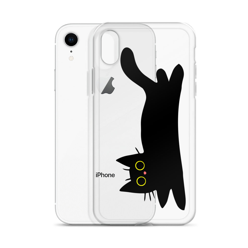 Clear Case for iPhone® Black Cat