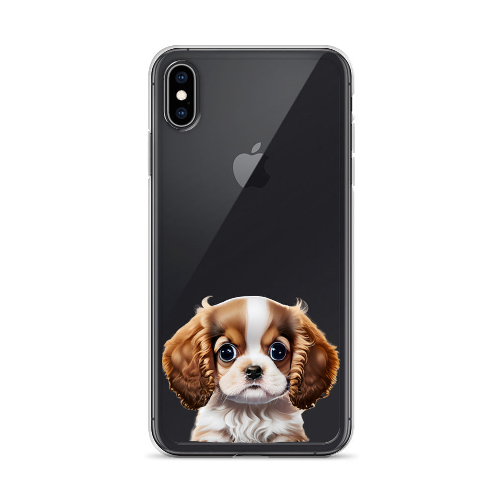 Clear Case for iPhone® Cavelier King Charles Spaniel Puppy