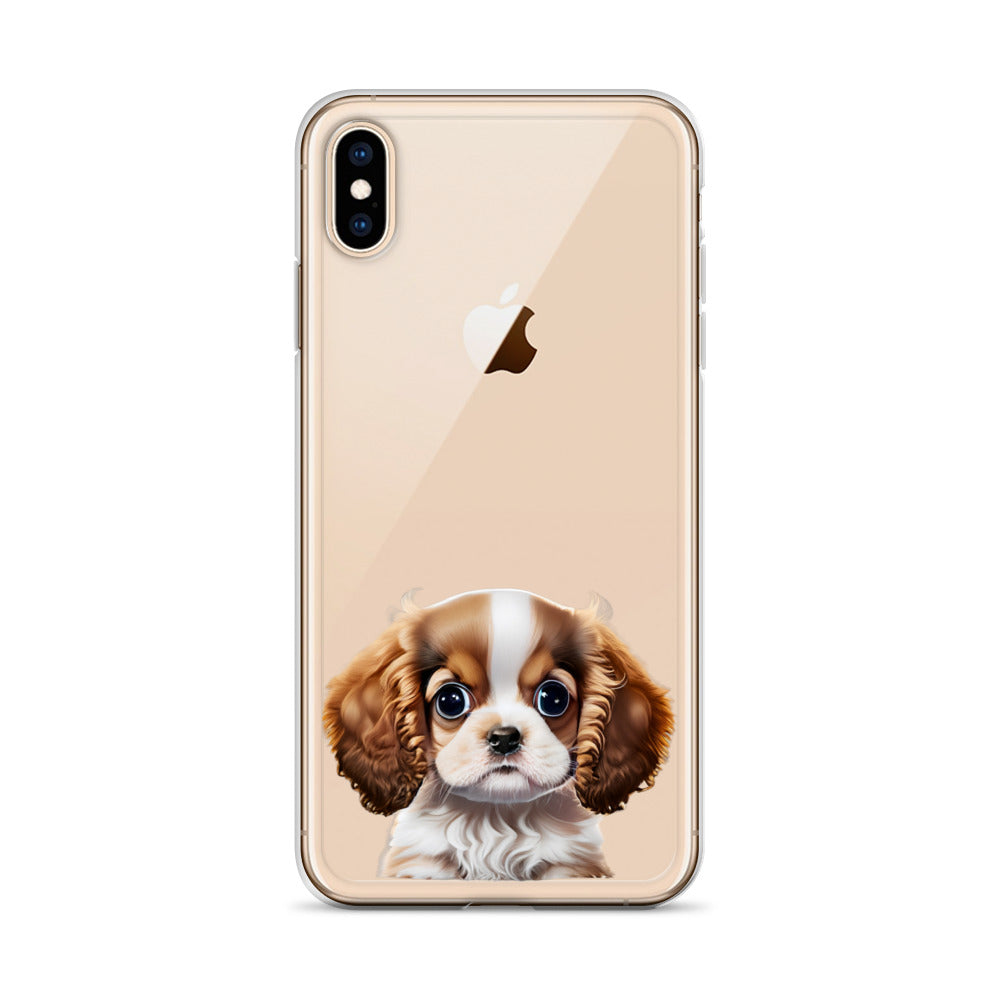 Clear Case for iPhone® Cavelier King Charles Spaniel Puppy