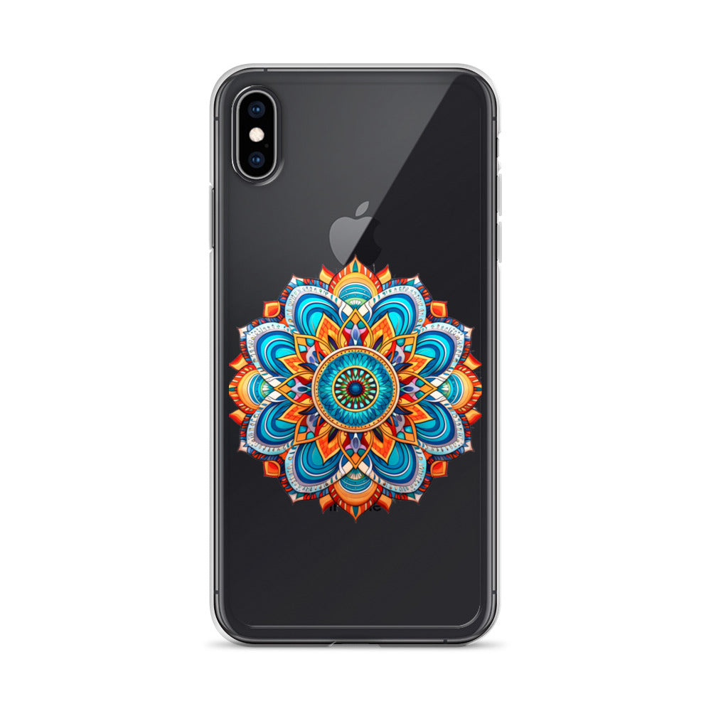 Clear Case for iPhone® Mandala 1