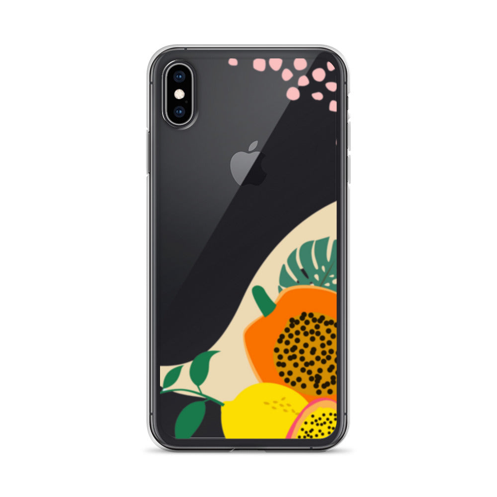 Clear Case for iPhone® Fruity