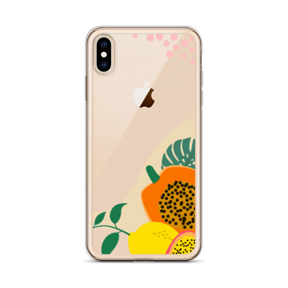 Clear Case for iPhone® Fruity