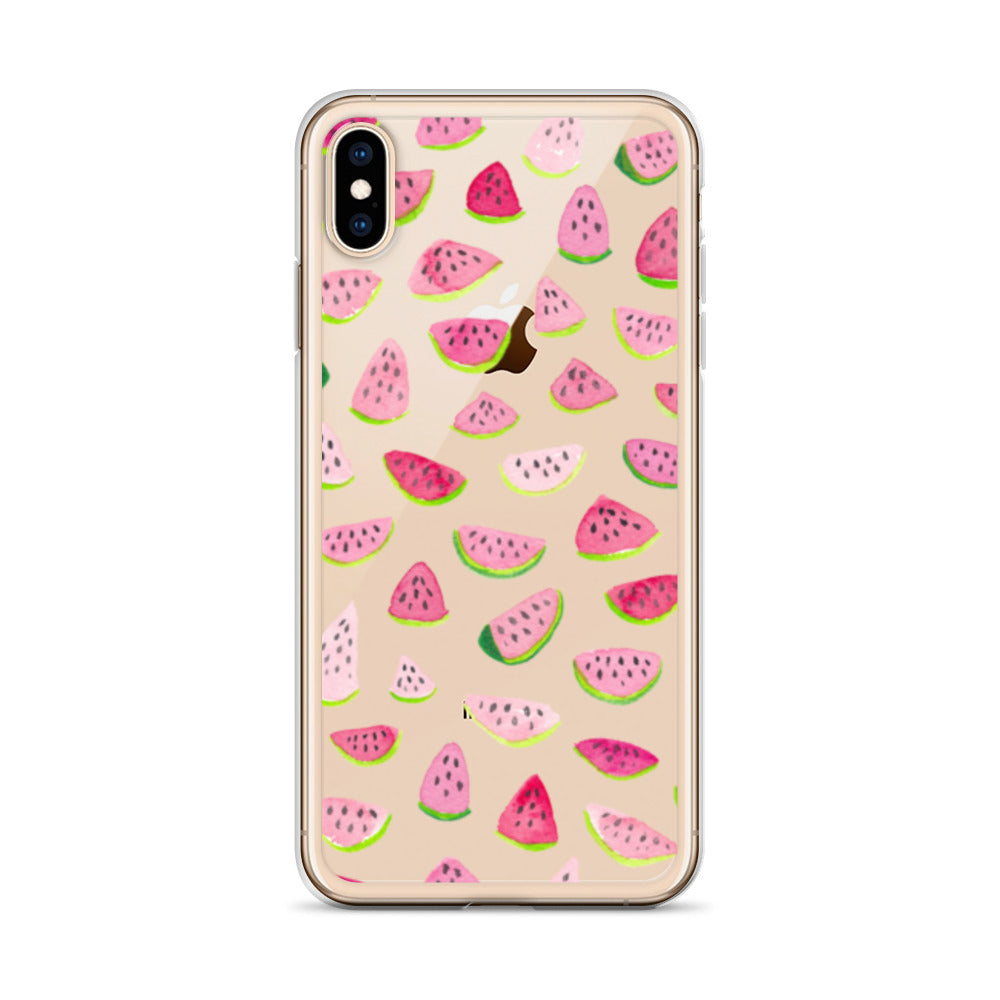 Clear Case for iPhone® Watermelon